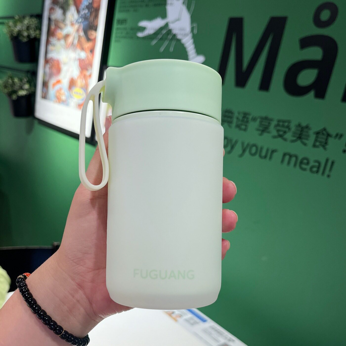 7cm硅胶水杯套350ml保温杯垫图片