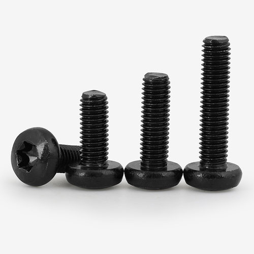 内梅花防盗螺丝钉黑锌防拆螺钉