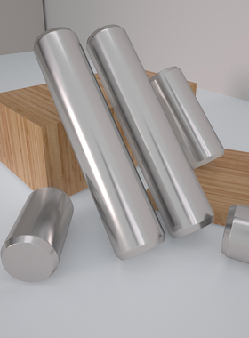 M3M4M5 304不锈钢实心圆柱销子定位销钉固定销*6x8x10x15x20