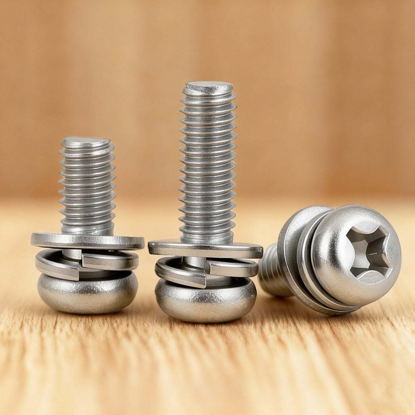 M3M4M5M6 国标316不锈钢圆头十字三组合螺钉盘头带垫片弹垫螺丝钉,五金/工具,螺钉,淘宝优惠券,粉丝福利购,淘宝优惠卷