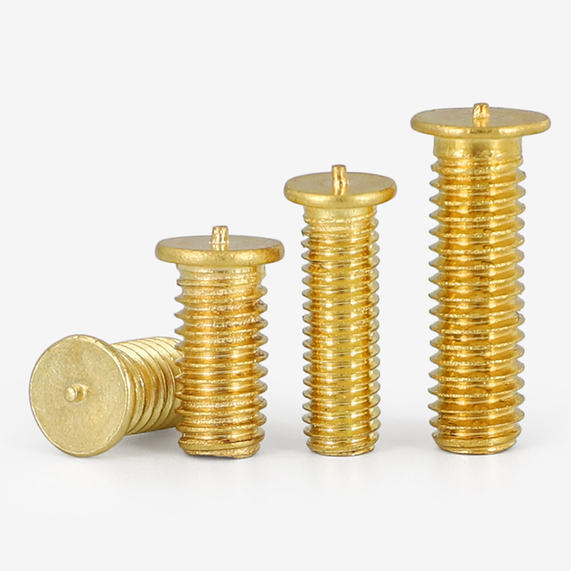 H62纯黄铜点焊螺丝点焊种焊植