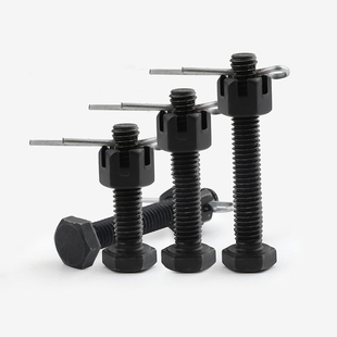 8.8GB31.1螺纹带孔螺栓带孔螺丝螺纹尾部带孔保险孔M6M8M10M24GG