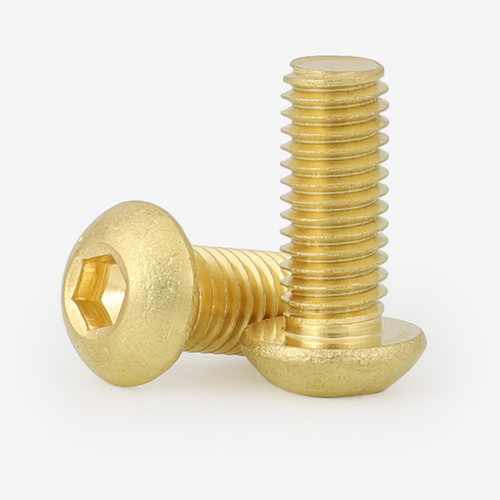 黄铜半圆头钉子黄铜内六角螺丝