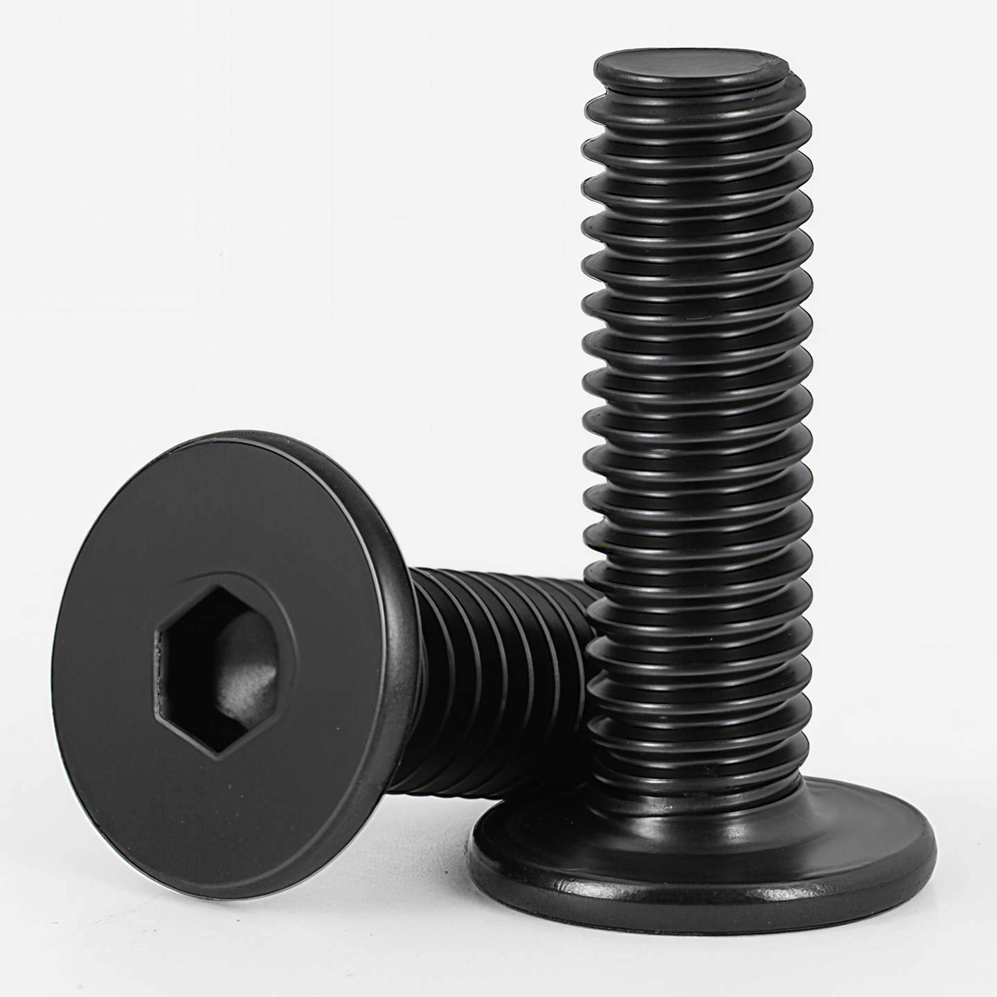 M2.5M3M4M5M6黑色304薄扁平头内六角螺丝薄头低头笔记本数码螺钉