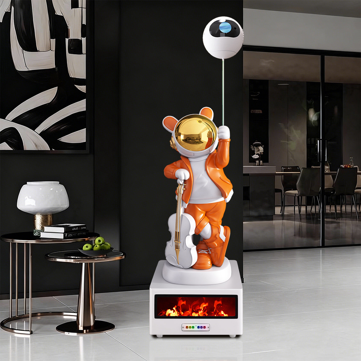 宇航员大型K歌太空人客厅摆件落地家居装饰品电视柜沙发旁边高级,家居饰品,落地摆件,淘宝优惠券,粉丝福利购,淘宝优惠卷