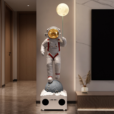 太空人宇航员大型落地摆件玄关转角沙发旁装饰品乔迁生日礼物客厅