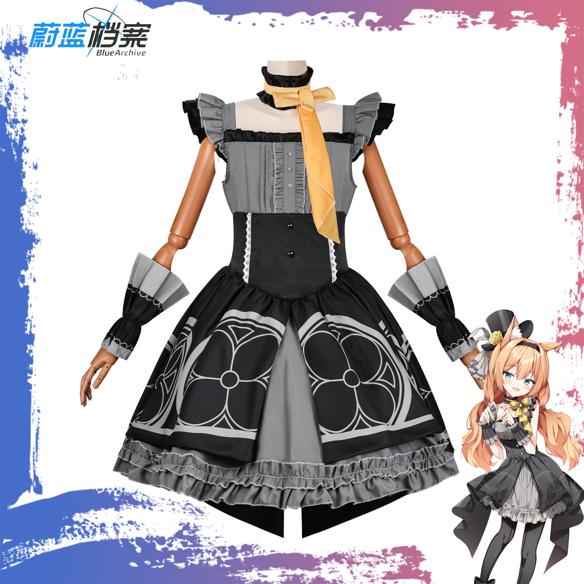 蔚蓝档案cos服伊落玛丽连衣裙洛丽塔二次元动漫衣服女cosplay服装