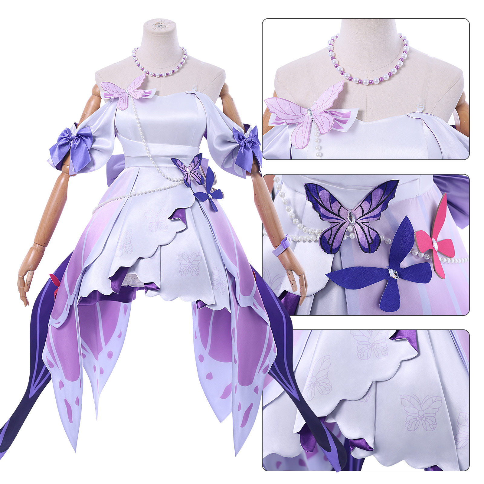 崩坏星穹铁道cos服遐蝶cosplay服装音乐会遐蝶二次元游戏动漫C服