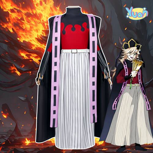 鬼灭之刃cos服上弦之贰Douma童磨二次元动漫cosplay服装女万圣节