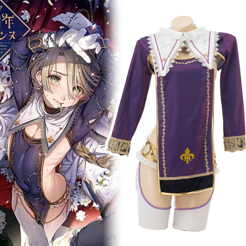 娼年少年贞德cos服池咲弥撒圣歌队同人正太cosplay漫展演出服装