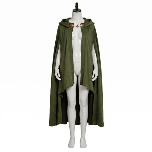2026亚马逊新款绒面骑士披风万圣节角色扮演霍比特人cosplay斗篷