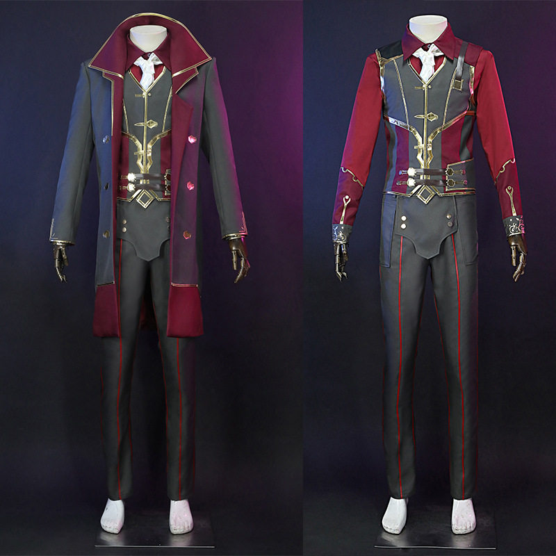 英雄联盟LOL双城之战希尔科cos西装游戏动漫cosplay服装男