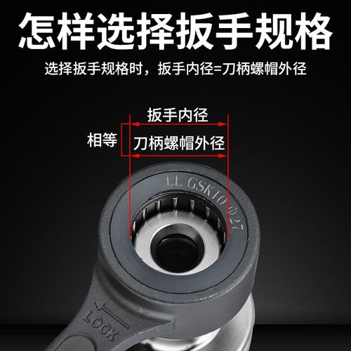 轴承扳手 GSK GER SK扳手  滚珠扳手SK06/10/16/20/25高速刀柄扳