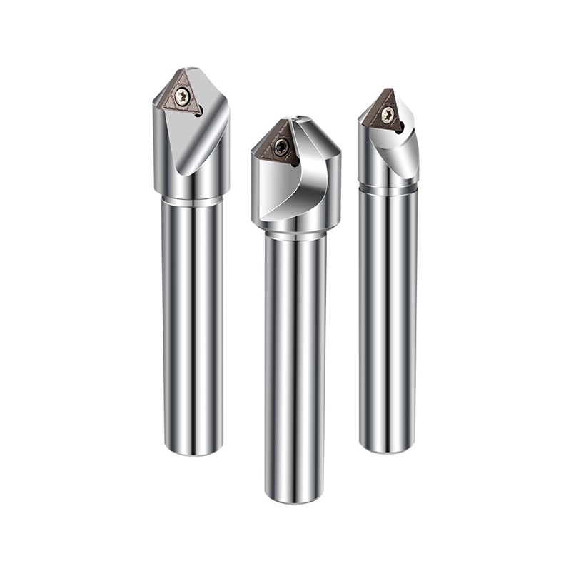 SSP数控倒角刀杆 45度可舍式倒角刀 防震直柄刀杆