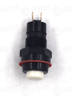 按钮开 关DS-213 DS-211自锁无锁点动 黄蓝绿白黑红色 安装孔