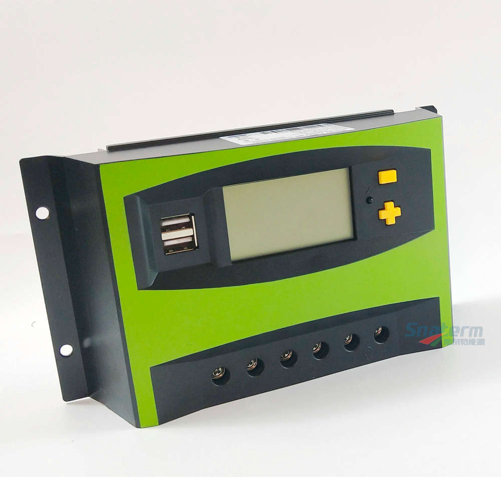 光伏 家用液晶12v24v40a控制器 板太阳能lcd控制器 充电器