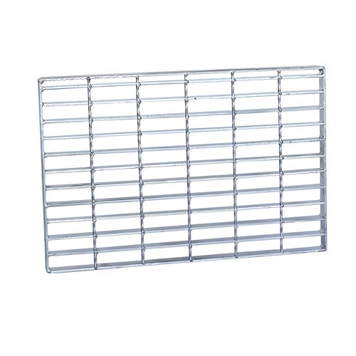 Steel grating plate of logistics loading platform