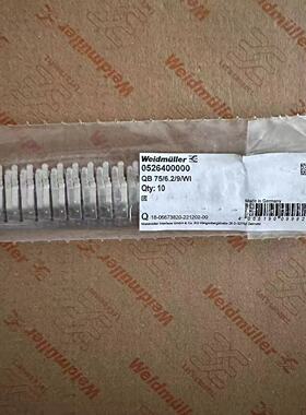 QB75/6.2/9/WI 魏德米勒 接线端子 侧联梳 75联横联件 0526400000