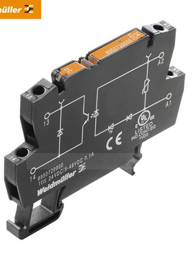 魏德米勒 固态继电器TOS 24VDC/24VDC 4A 螺钉联接 1275100000