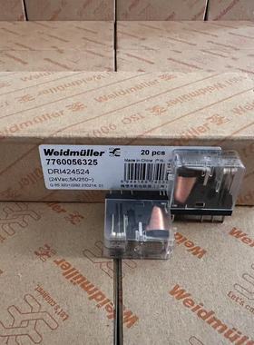 DRI424524 24VAC 全新原装正品魏德米勒继电器 7760056325 现货