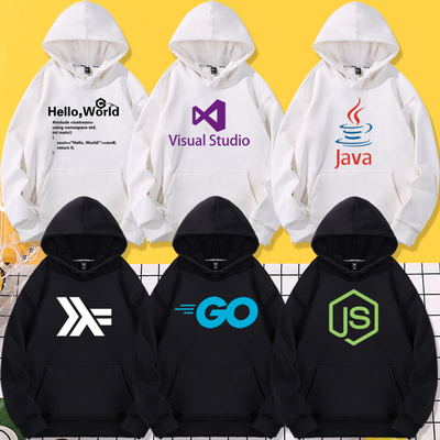 你好世界javagojs卫衣外套衣服