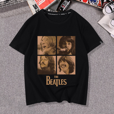 TheBeatles披头士甲壳虫乐队T恤