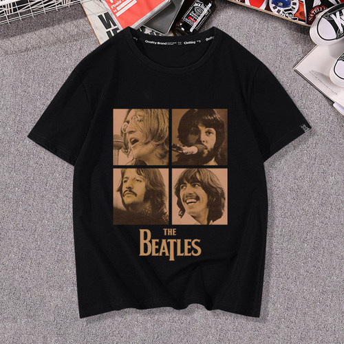 TheBeatles披头士甲壳虫乐队T恤