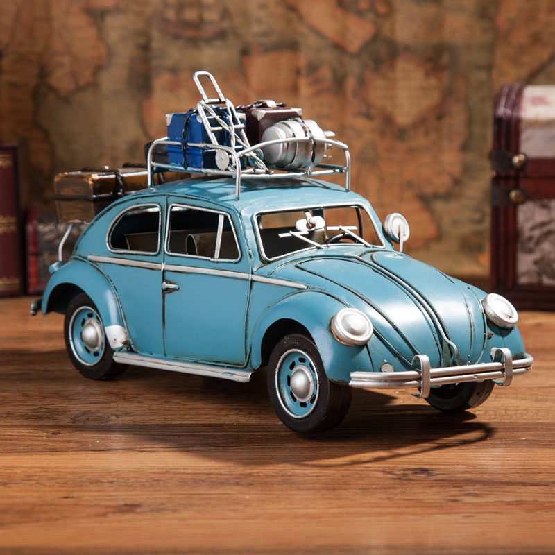 快速发货复古老i爷车模型摆件创意家居房间客厅酒柜仿真汽车工艺,家居饰品,装饰摆件,淘宝优惠券,粉丝福利购,淘宝优惠卷