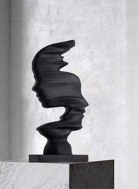 快速发货现代创意抽象人形艺术摆件家居入户玄关酒V柜电视柜办公