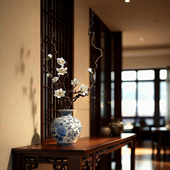 龙枣干枝栀子花术干支花束造型插花客厅落地干花花束真花装 饰文艺