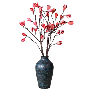 干花花束装饰客厅摆设落地大束高枝风干干果天然真花仿真树枝干枝