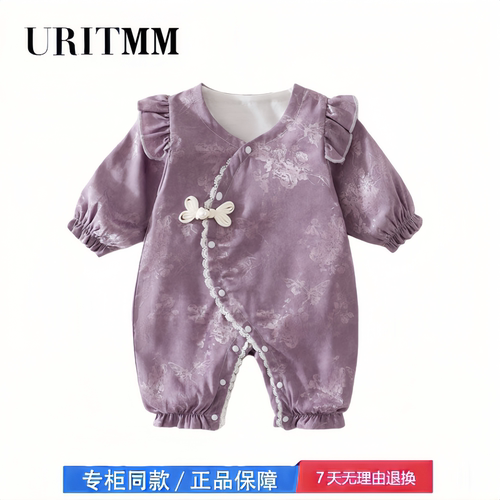 【2折专区】折扣店撤柜  婴儿衣服春装女宝宝连体衣百天周岁礼服