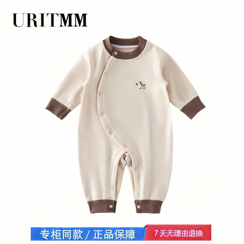 【2折专区】折扣店撤柜  婴儿连体衣秋季a类德绒男童女童衣服护肚