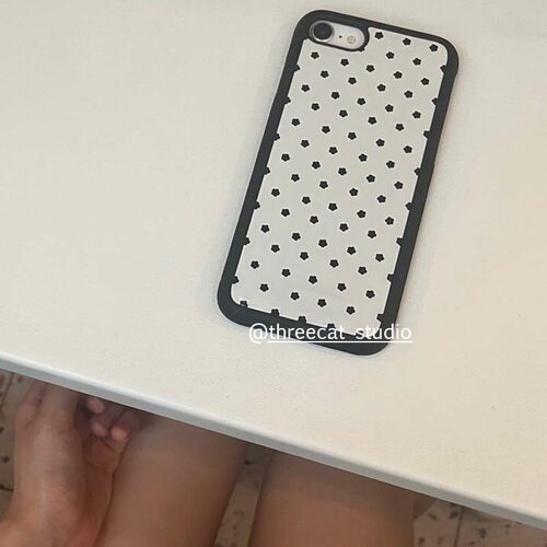 Y2K艺术小花iphone17pro手机壳