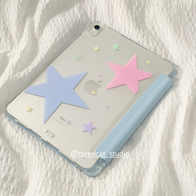 苹果ipadair7彩色星星保护套