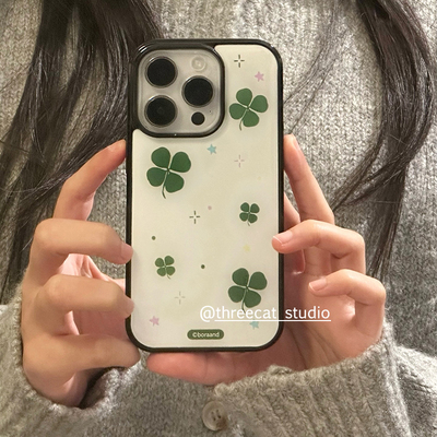 四叶草星光iphone17手机壳