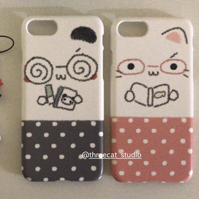 古早氛围感猫咪熊猫17手机壳