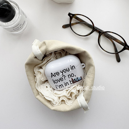 notbed个性英文4代耳机套