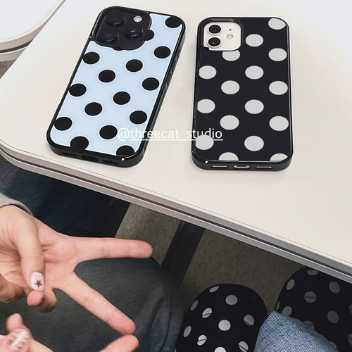 艺术波点苹果iphone17手机壳