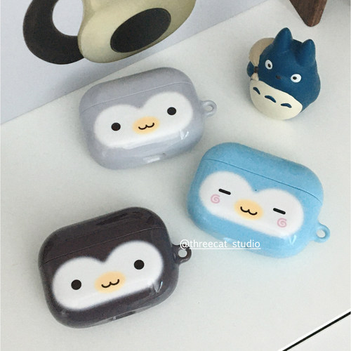 奶乎乎海洋小动物企鹅海豹耳机套