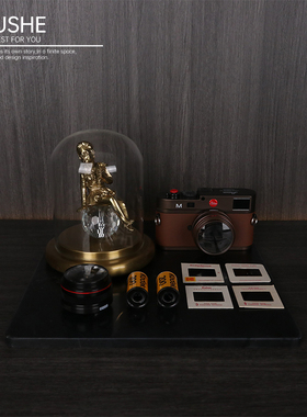 初舍印象样板房书房摄影主题饰品