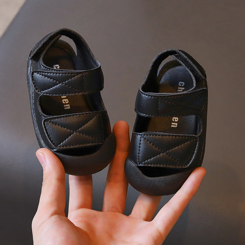 英国DGKP宝宝凉鞋男童2026夏季新款洋气沙滩鞋软底婴幼童学步鞋
