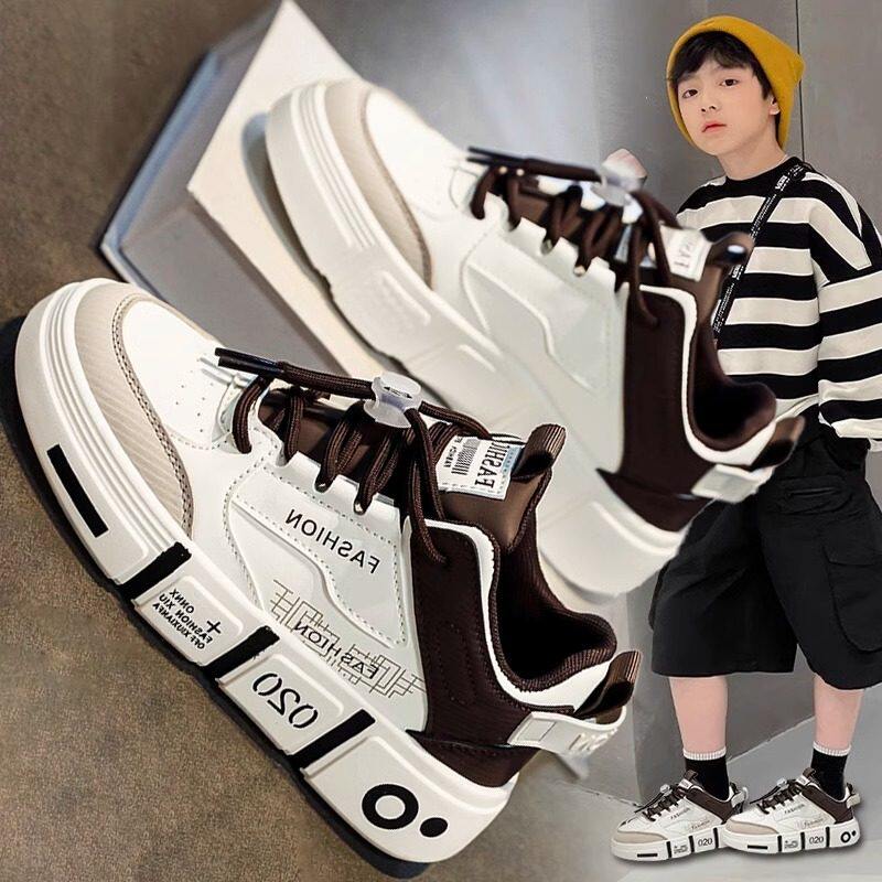 法国G·T男童运动鞋2025秋冬新冬款儿童时髦耐磨潮流大童透气板鞋