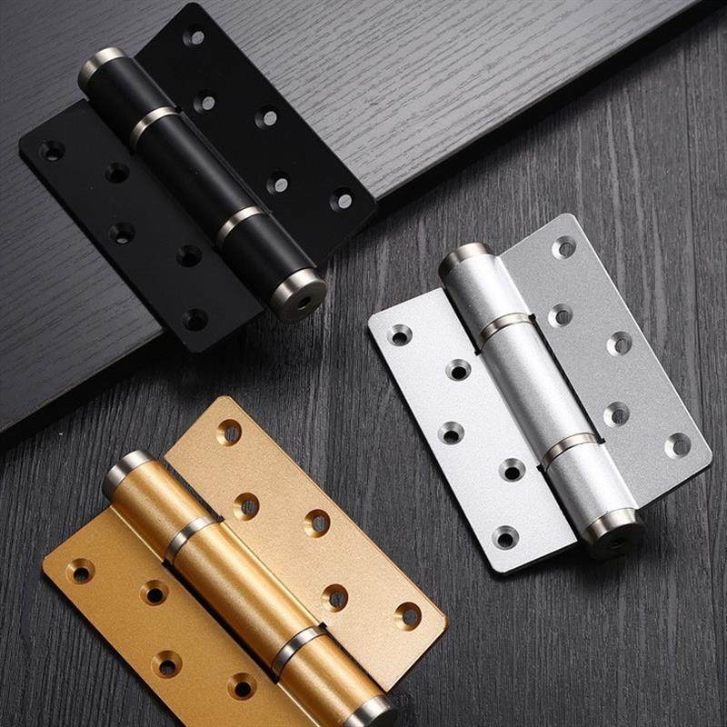 德国精工隐形门合页子母免开槽液压缓冲闭门器自动关门回弹簧闭门