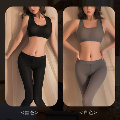 腚沟裤欧美露臀钢管瑜伽健