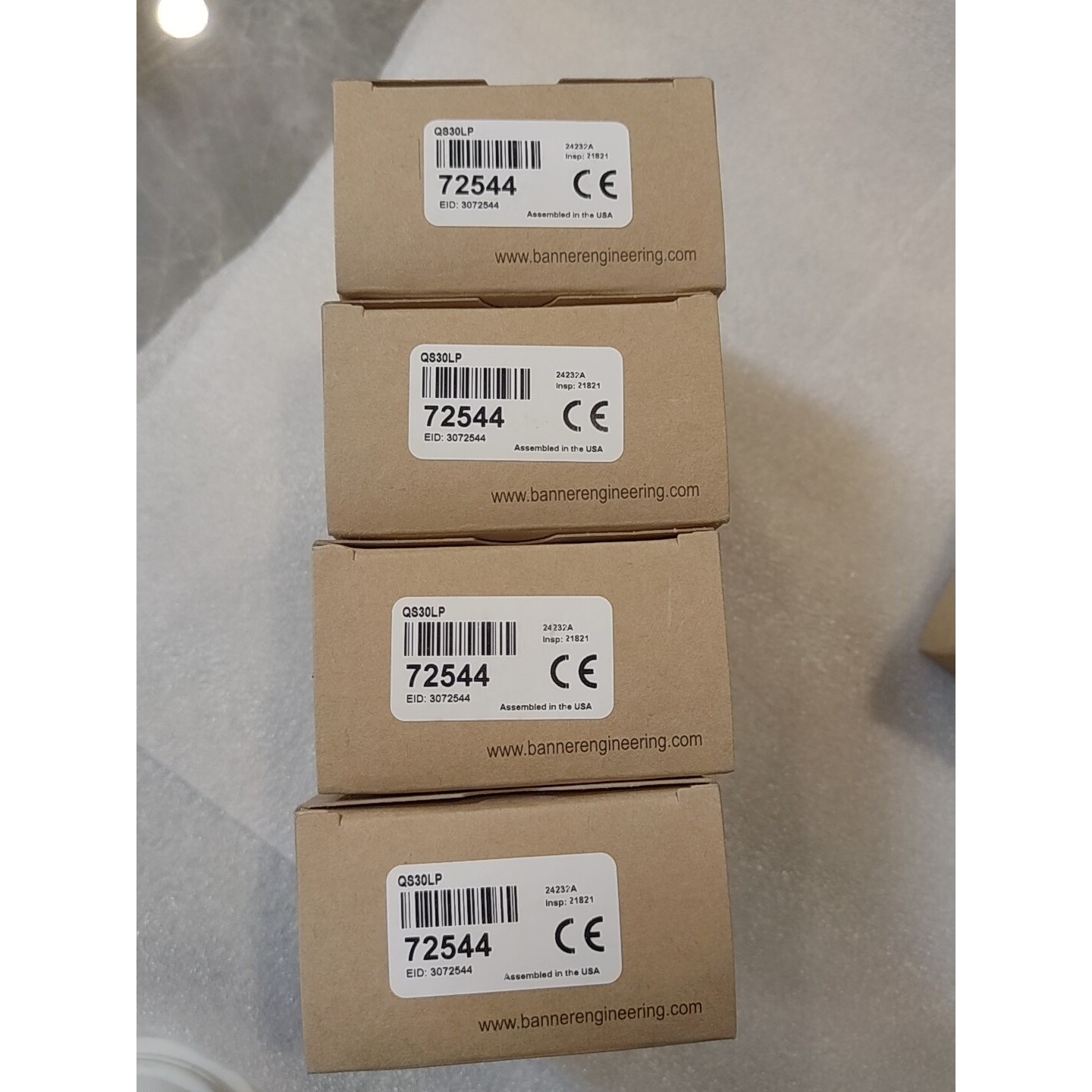 美国邦纳BANNER QS30LP光电传感器,型号72544