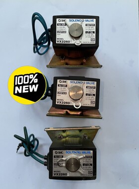 全新日本制不锈钢二通电磁阀VX2260G 电压100-