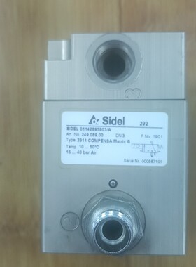二手SiDEL/西得乐01142895803电磁阀包好,拆机