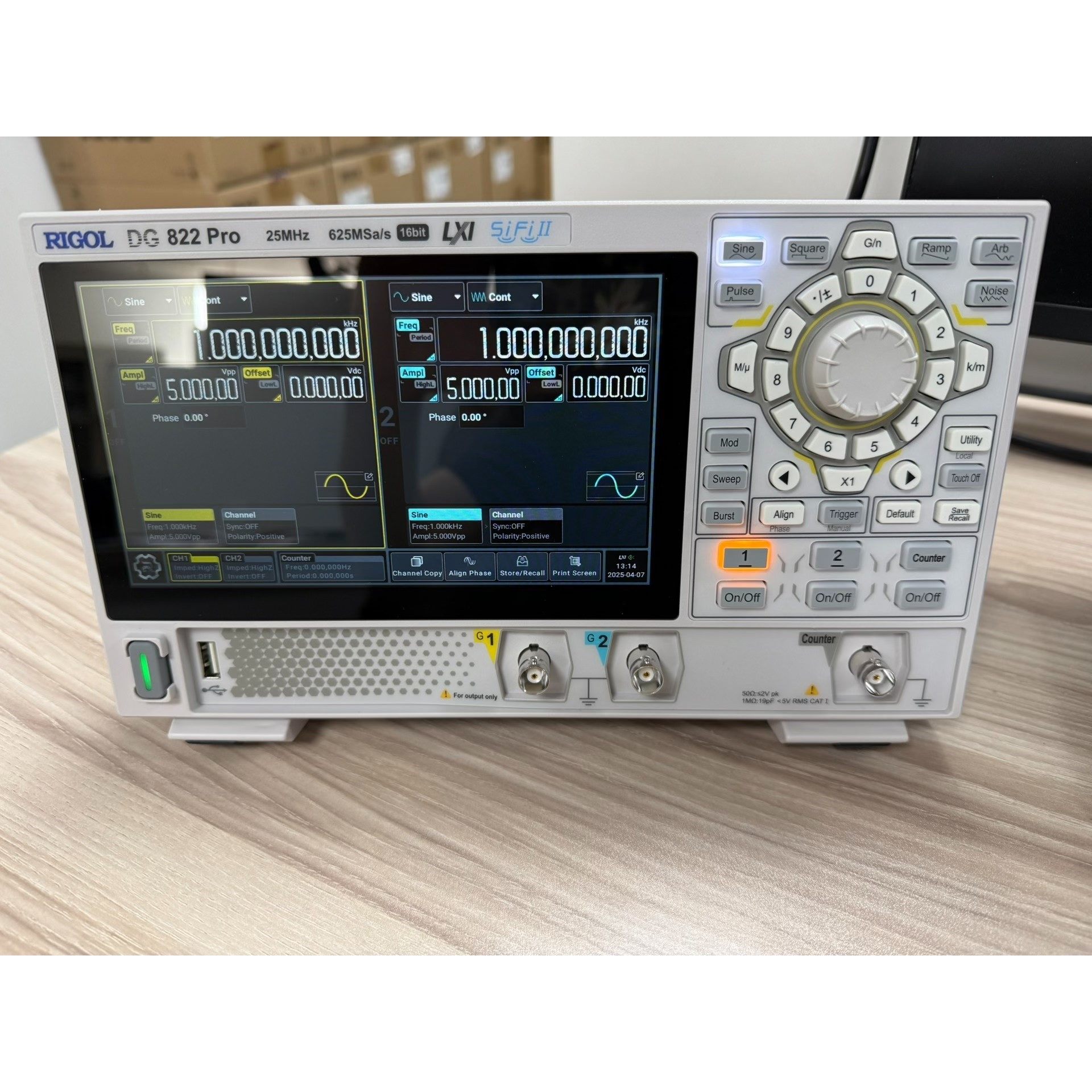 普源函数信号发生器 信号源DG821pro DG822pro