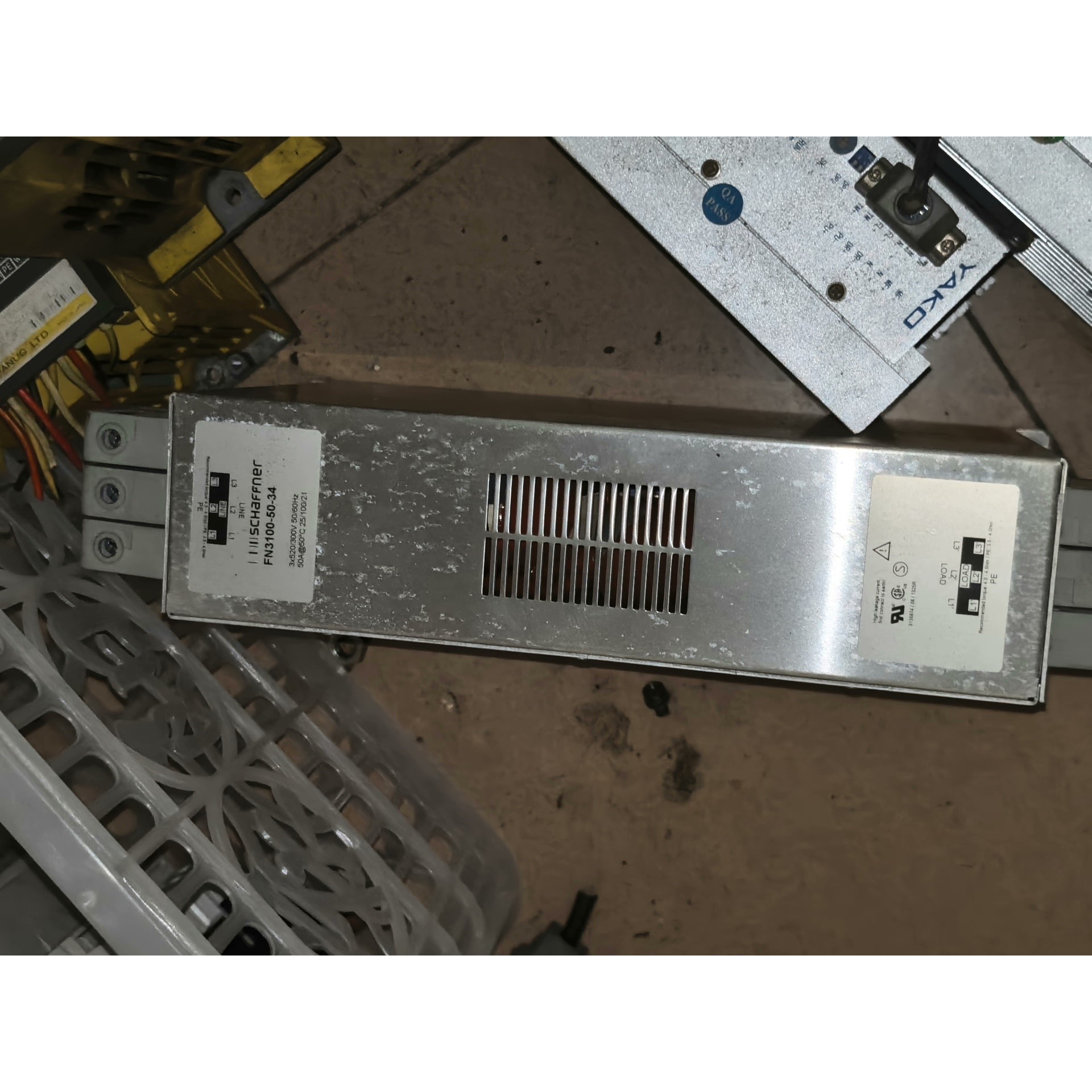 SCHAFFNER夏弗纳滤波器FN3100-50-34,拆机